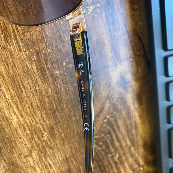 Brown/gold Ray Band sunglasses - Picture 8 of 8